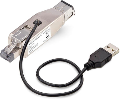 StarTech.com Gigabit Glasvezel naar RJ45 Ethernet Media Converter Dongle, Optisch Singlemode 10km/Multimode 800m, USB Voeding