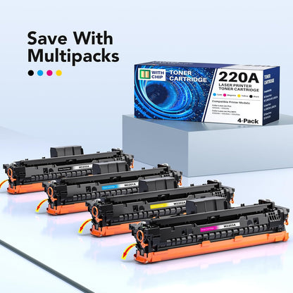 Compatibele Toner – Toner Set – Toner Cartridges – Kleurcartridge – Laserjet Toner – 4 Kleuren Complete Set – Ingebouwde Chip Voor Automatische Herkenning