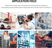 Instelbare DC-Voeding - 30V - 5A - 150W - Variabele Schakelfunctie en 4-cijferig LED-Display - Gestabiliseerde voeding - Spanningsregelaar schakelaar - QUORE