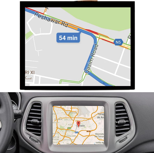 8.4" Lcd scherm Radio Navigatie voor Chrysler Dodge Jeep LA084X01(SL)(01) LA084X01 (SL) (02) Lcd scherm Touchscreen Vervanging voor auto LA084X01-SL01 LA084X01-SL02, Nee voor Uconnect 4