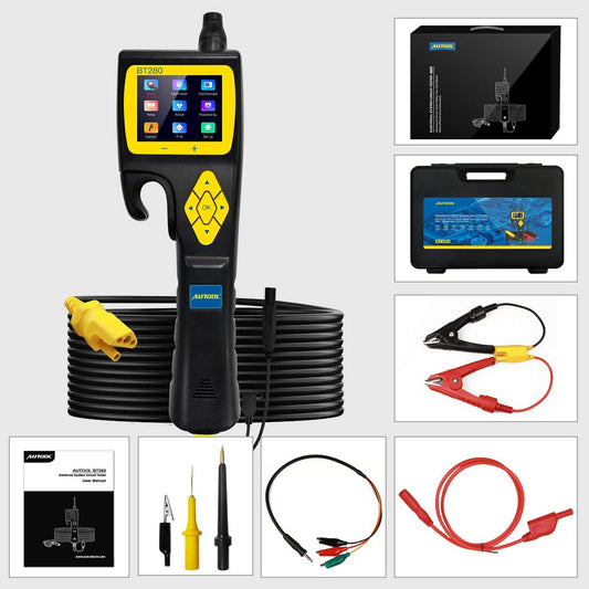 Elektrische Systeemtester – Circuit Tester – Diagnosetester – Multimeter – Oscilloscoop – Voor Auto’s 9V-30V – 2,4 Inch LCD-kleurenscherm