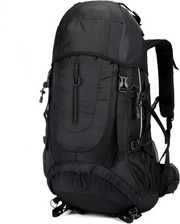 Wandelrugzak - Kampeertas - Trekking rugzak - Camping Essentials Tas - 70L - Lichtgewicht - Waterdichte - Nylon - Zwart