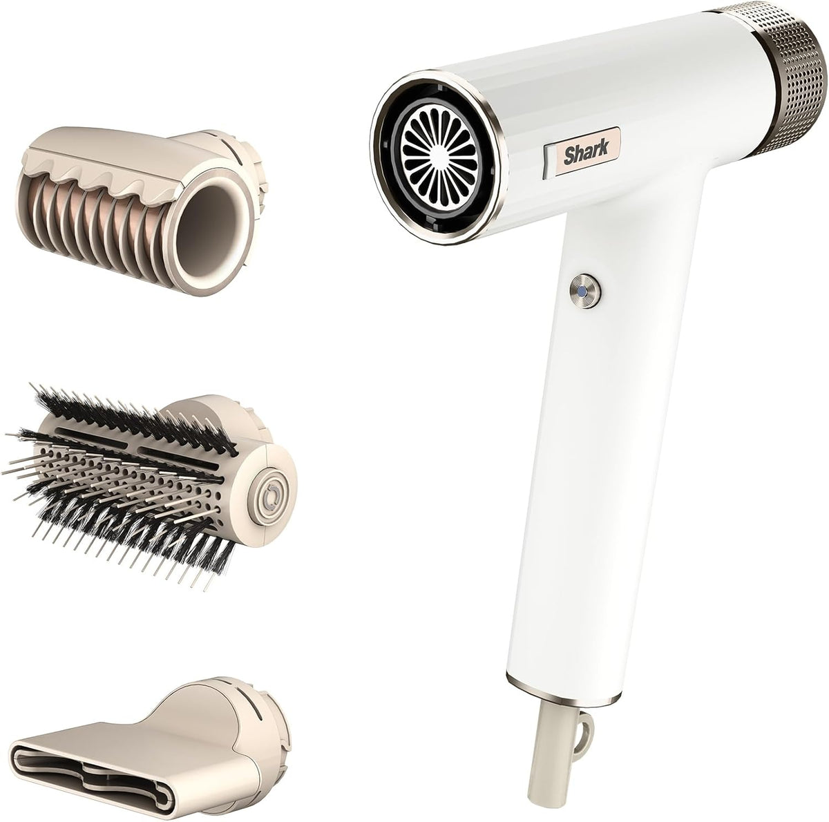 Föhn – Haardroger – Haarstyler – Stylingset – Föhnborstel – Voor glad en golvend haar – Sneldrogend – Coanda-technologie