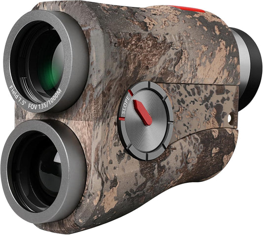 MILESEEY Optics HD 1000 yards laser afstandsmeter voor de jacht met hoekcompensatie voor boogschieten Afstandsmeter voor de jacht Hoge precisie (horizontaal, verticaal, P2P, regen, snelheidsmeting)