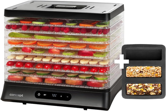 Concept SO2042 digitale voedseldroger 500 W