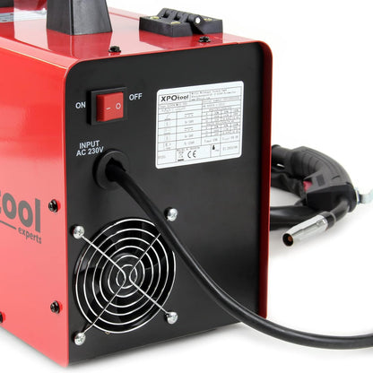 Wiltec Inverter MIG MMA lasmachine 40-160 A, lasapparaat voor gevulde draad en IGBT, inclusief accessoires voor lassen