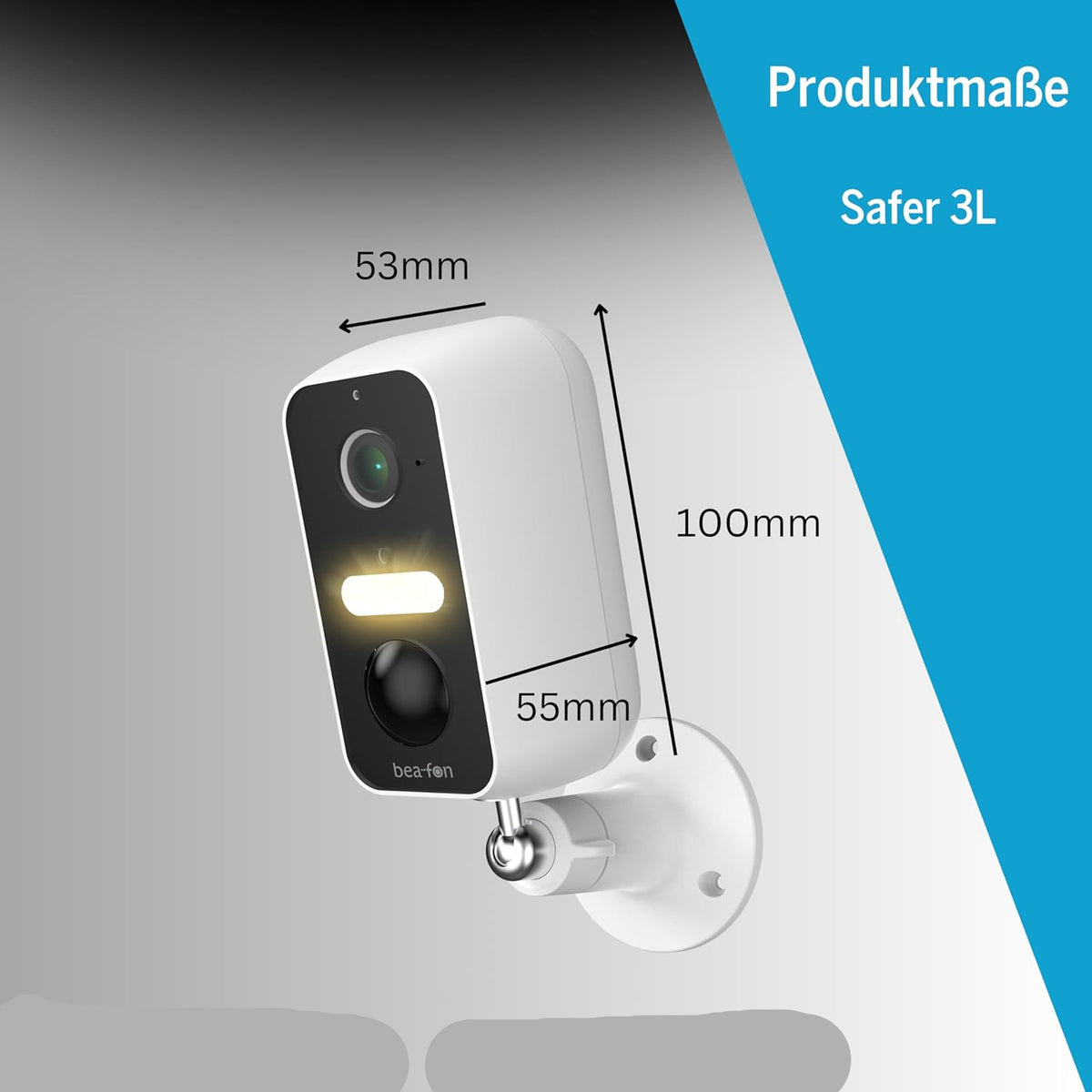 Buitencamera – Bewakingscamera – Outdoor Camera – Security Camera – IP Camera – Draadloos 3MP Super HD – Draaibaar Met Ledlicht