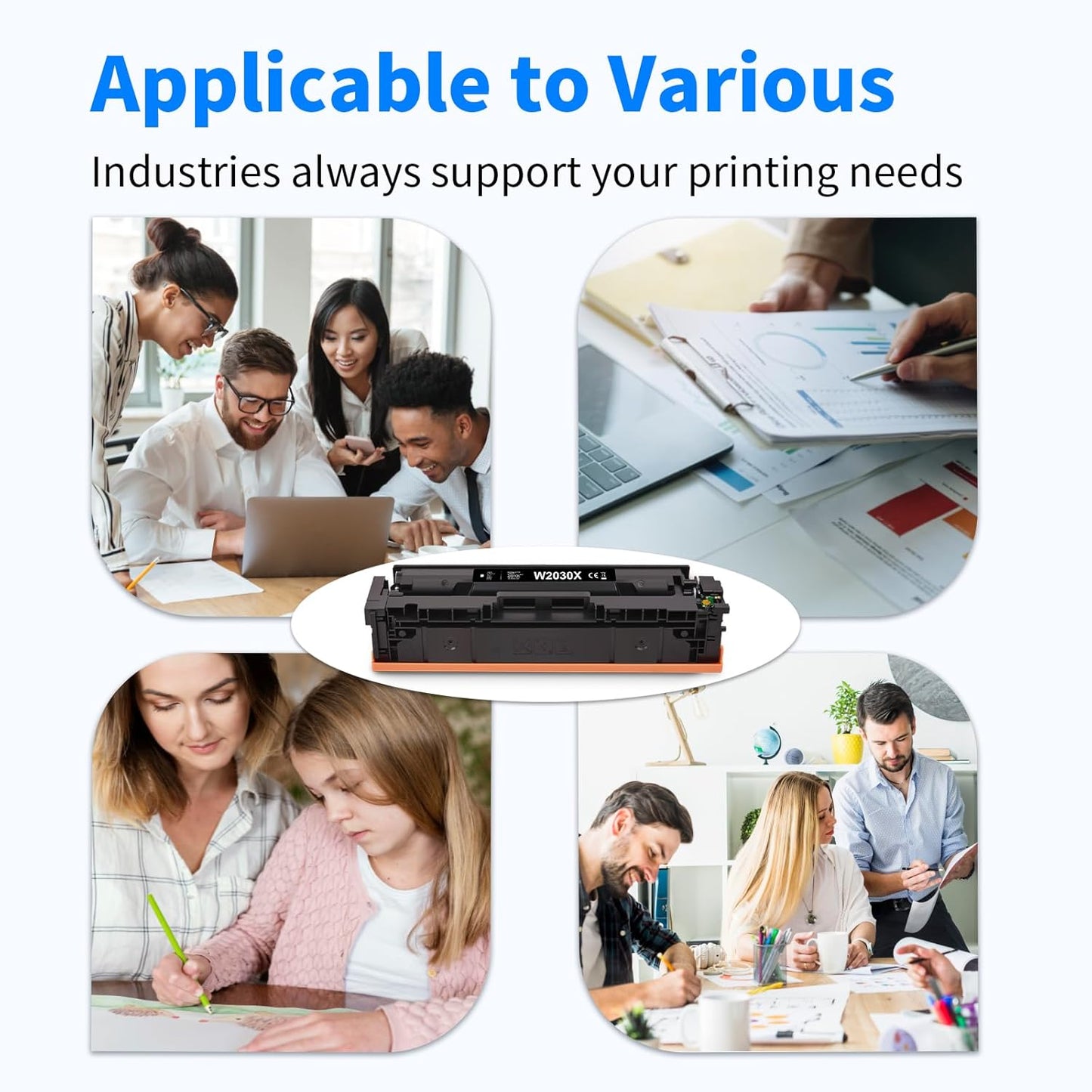 Toner Set – Tonercartridges – Laserjet Toner – Printer Toners – Printcartridges – Compatibel Met Chip – Hoge Paginaopbrengst
