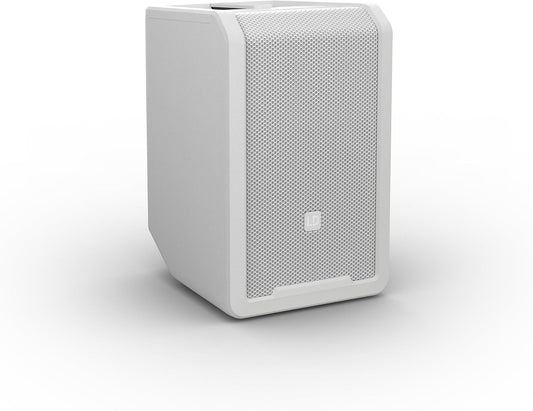 Draagbare Bluetooth PA-luidspreker – Bluetooth Speaker – Actieve Speaker – PA Speaker – Luidspreker – Puur Wit – 8 Inch – Geïntegreerde 5-Kanaals Mixer