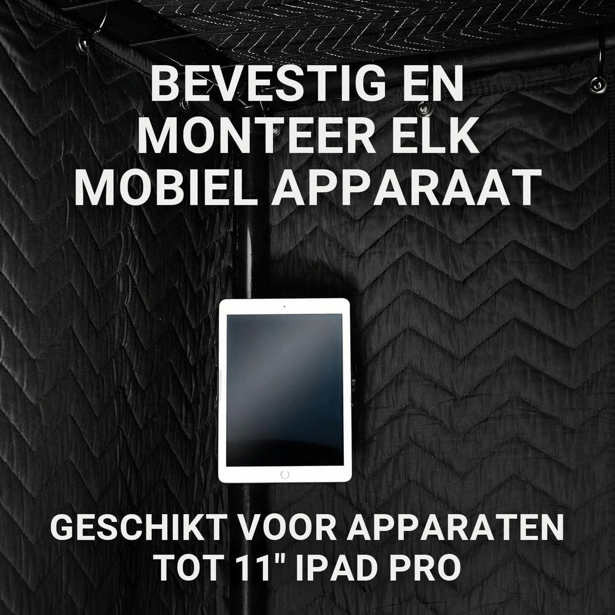 Draagbare Vocal Booth – Opnamecabine – Zangcabine – Geluidsisolatiecabine – Studio Booth – Tot 80% Minder Galm – 360° Isolatie
