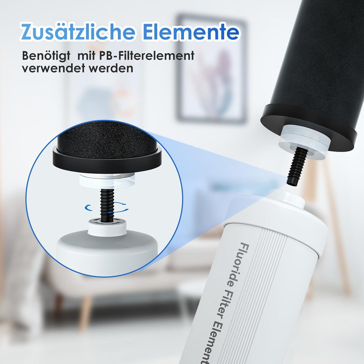 Zwaartekracht Waterfilter 11 Liter – Zwaartekrachtfilter – Waterzuiveraar – Drinkwaterfilter – Waterzuiveringssysteem – 6-Traps Filtratie – 304 Roestvrij Staal