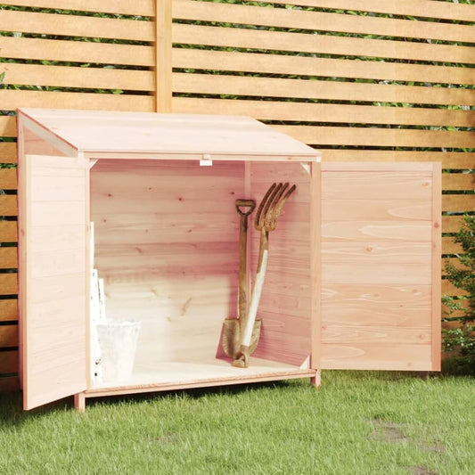 Tuinschuur – Houten Tuinhuis – Tuinberging – Buitenopslag – Houten Schuur – Massief Vurenhout – Compact 102x52x112 cm – Weerbestendig & Duurzaam