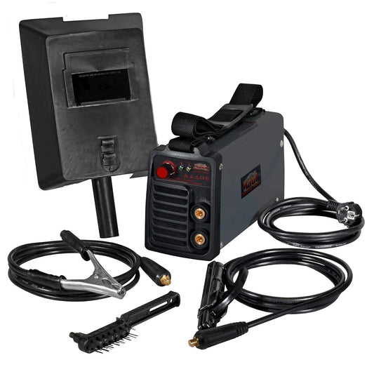 Mauk 1850 Mini Inverter lasapparaat E-hand MMA (20-80 A, elektrode 1,6 mm-2,5 mm, incl. accessoires)