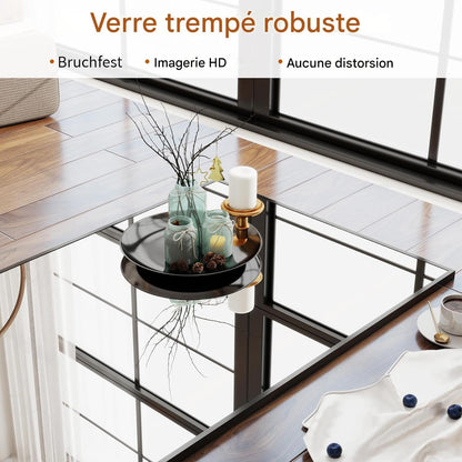 Staande Spiegel – Passpiegel – Wandspiegel – Volledige Lengte Spiegel – Kleedkamerspiegel – 165x60 cm – Robuust Versterkt Glas – Minimalistisch Smal Aluminium Frame