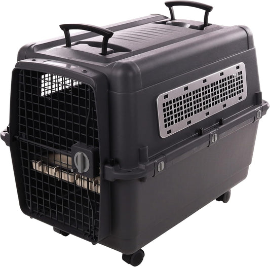 TRANSPORTKOOI LANTA GRIJS L 56x80x65,5CM