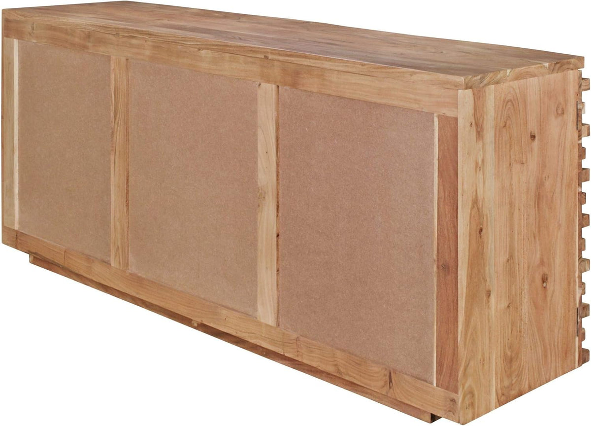 Sideboard Solid Wood Acacia 160cm Dresser Drawer Cabinet - QUORE