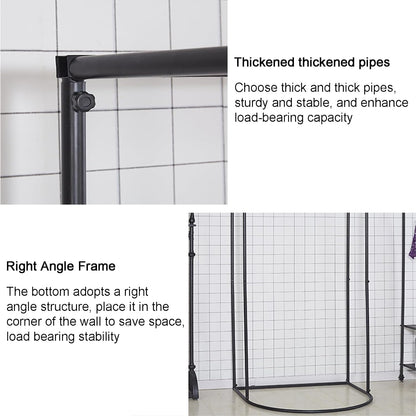 Kledingwinkel Fitthing Room, draagbare kleedkamer voor boetiek, beweegbare kleedkamer met schaduwgordijn, tijdelijke mobiele Prvacy bescherming kleedkamer, 78 x 39 x 94 cm