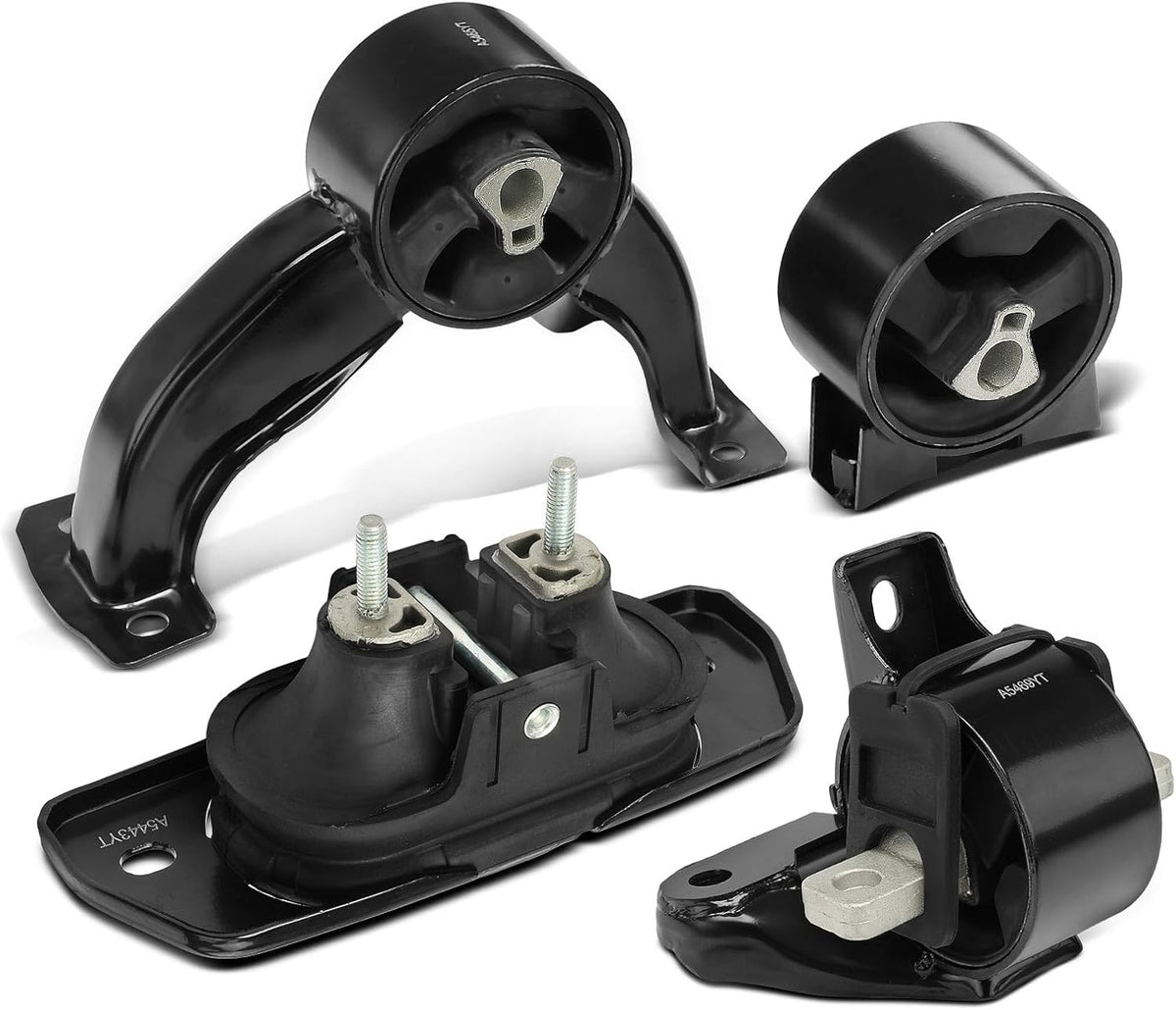Frankberg 3 x voor en achter motorlagers + 1 x versnellingsbak compatibel met Sebring JS 2.4 VVT 2007-2010 Sebring Cabriolet JS 2.4 VVT 2007-2010 Replace# 5085078AB 5085079AB