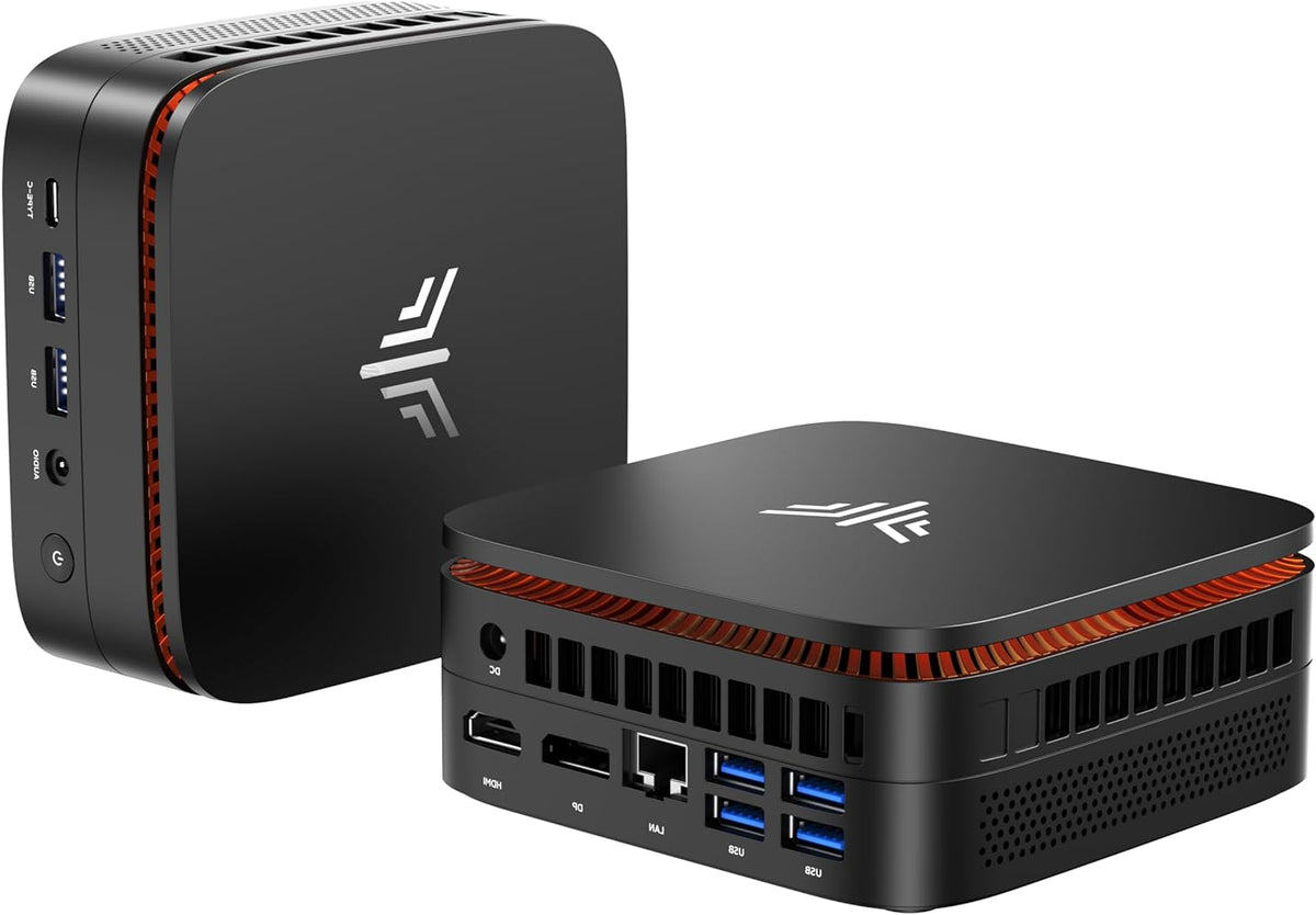 Mini PC – Mini Computer – Compacte PC – Kleine Desktop – Krachtige Barebone – Ryzen 4300U Quad-Core – 4K Triple Display Met 8GB RAM en 256GB SSD
