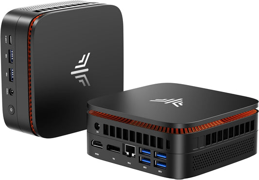 Mini PC – Mini Computer – Compacte PC – Kleine Desktop – Krachtige Barebone – Ryzen 4300U Quad-Core – 4K Triple Display Met 8GB RAM en 256GB SSD
