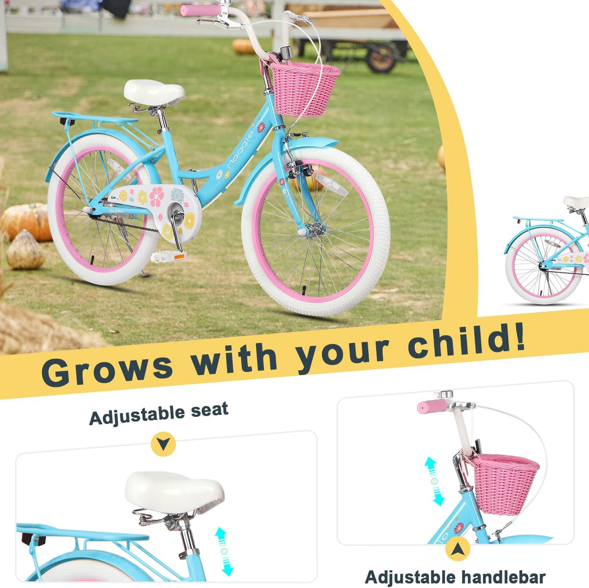 Glerc Kinderfietsen BGG1012YD20S-bl