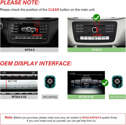 10,25 Inch Touchscreen – HD Display – Draadloos CarPlay – Android Auto – MirrorLink – Compatibel Met NTG 5.0/5.1/5.2 – Automatische Dag-/Nachtmodus – Volledige Systeemintegratie