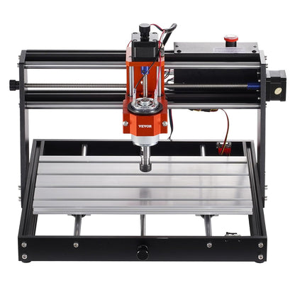 VEVOR CNC-graveermachine, 120 W, freesmachine voor houtsnij- en graveermachine, met GRBL-bediening, 3 assen, werkbereik 300 x 200 x 72 mm, voor hout, acryl, MDF, pvc, schuimkunststof