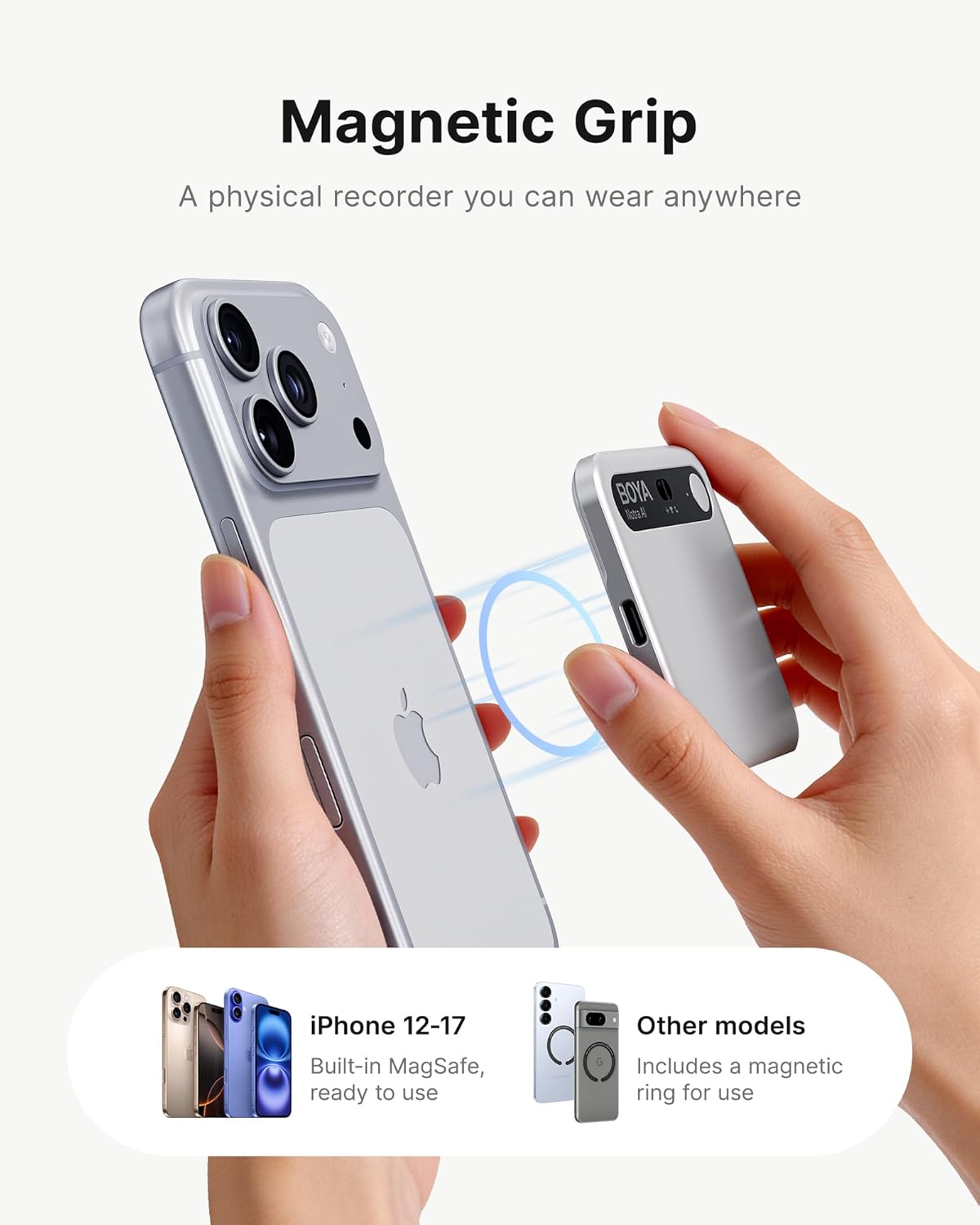 BOYA Notra AI Voice Recorder