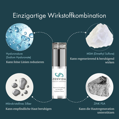 Hyaluron Serum – Gezichtsserum – Hydraterend Serum – Anti-Aging Serum – Vochtserum – 50 Ml – Multimoleculair Hyaluroncomplex – Vegan En Dierproefvrij