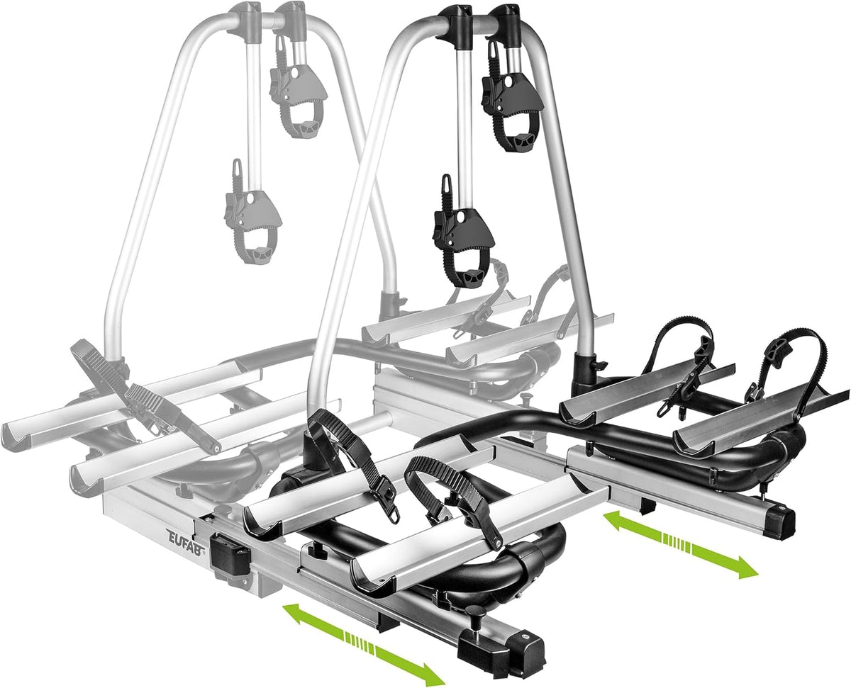 EUFAB 11770 Bicycle rack on caravan drawbar - QUORE