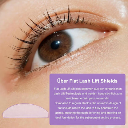 Wimperlifting Pads – Lash Lift Pads – Wimperlift Pads – Onderoogpads – Oogklep – 4 Stuks, Roze – Ultradun & Zelfklevend Zonder Lijm – Zachte Siliconen, Herbruikbaar