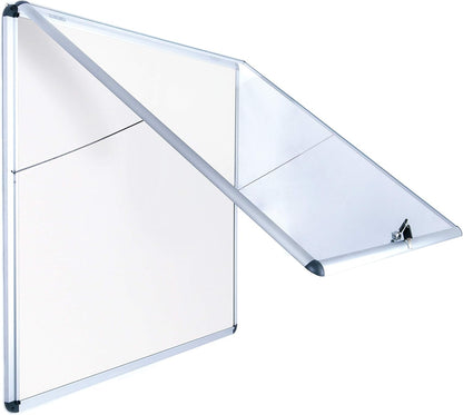 Bi-Office VT350109150 Enclore magnetische vitrine met scharnieren, plafond, 874x603 mm