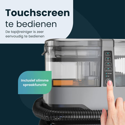 Tapijtreiniger – Vlekkenreiniger – Stoffenreiniger – Bekledingsreiniger – Meubelreiniger – Krachtige 17.000 kPA Zuigkracht – Zelfreinigende Functie Met 1,5 Meter Slang