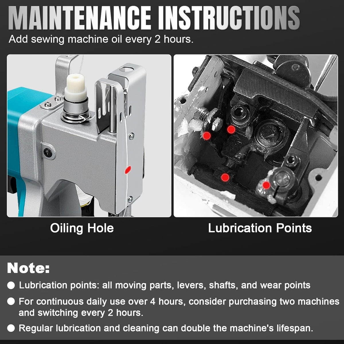 Accu-zaknaaimachine – Zaknaaimachine – Draagbare Naaimachine – Accunaaimachine – Elektrische Handnaaimachine – Borstelloze 800W Motor – Automatische Draadafsnijding