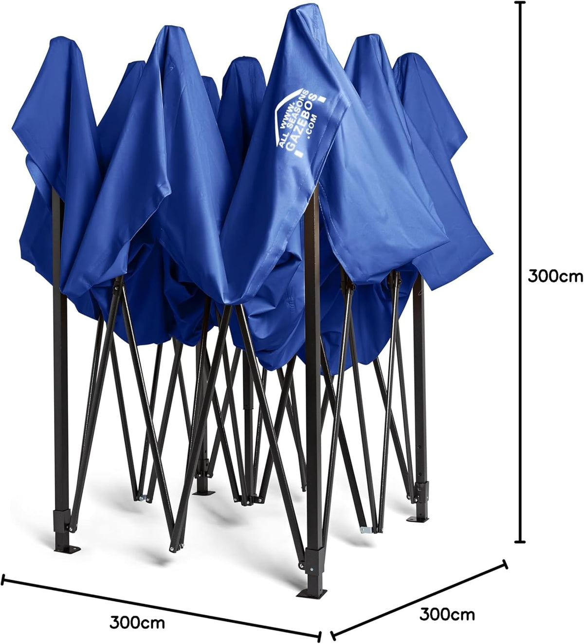 All Seasons Gazebo 2 x 2 m Durable Fully Waterproof Pop Up Gazebo