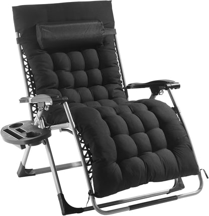 Zero Gravity Relaxstoel – Anti Gravity Stoel – Relaxfauteuil – Tuinstoel – Recliner Stoel – Verstelbaar Tot 500 kg – Stevig Stalen Frame