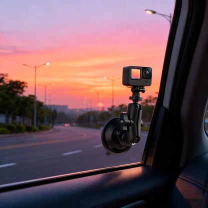 Zuignap Mount, Auto Mount Voorruit Venster Dash Houder Kit, Camera Houder,Pocket 3 Accessoires, Uitgebreide Compatibiliteit, Met Straat En Schroeven, Voor Gezinsfoto's, Vlog、 Reizen
