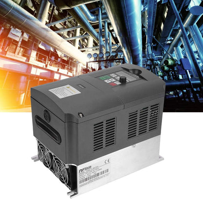 NFLIXIN variabele frequentieomvormer omvormer, enkelfasige 220VAC-ingang 3-fase 30VAC uitgang omvormeraandrijving, 7.5KW motorfrequentieomvormer