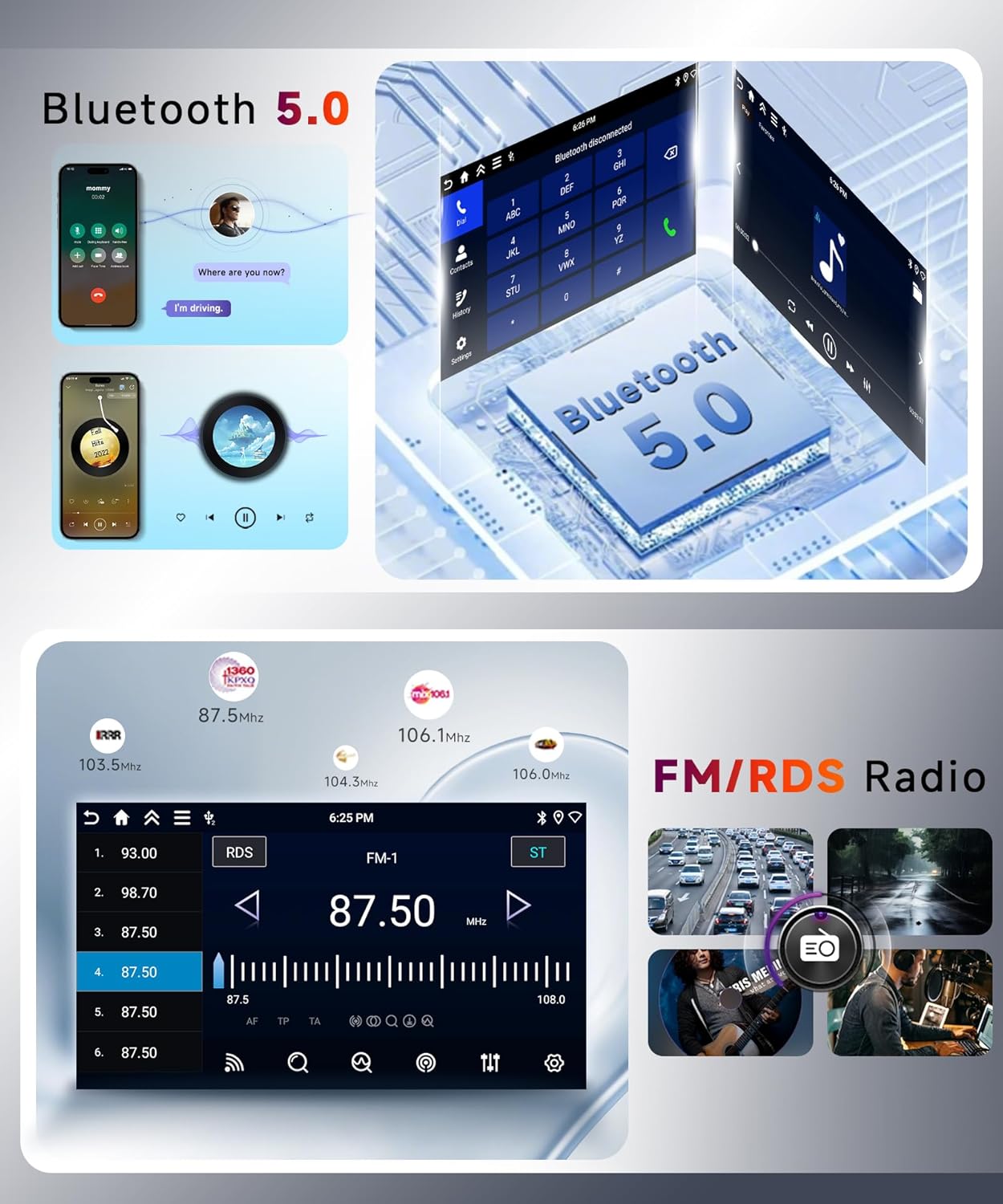Carplay autoradio – Android autoradio – Multimedia autoradio – Navigatiesysteem auto – Autoradio met touchscreen – 9 Inch HD Touchscreen – Draadloze CarPlay & Android Auto – Voor Suzuki Swift 2011-2017 / Ertiga 2012-2017