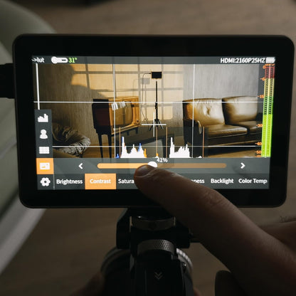 VILTROX SDI Camera Field Monitor DC-X3, 2000 Nits Super Heldere Daglicht Zichtbare 4K Input Output Touchscreen Video Monitor HDMI