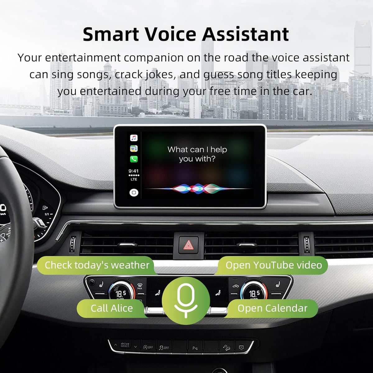 Draadloze CarPlay & Android Auto Retrofit Kit – CarPlay Adapter – Android Auto Interface – OEM Upgrade Module – MMI 3G Decoder – Plug & Play Installatie – WLAN & Bluetooth Connectiviteit