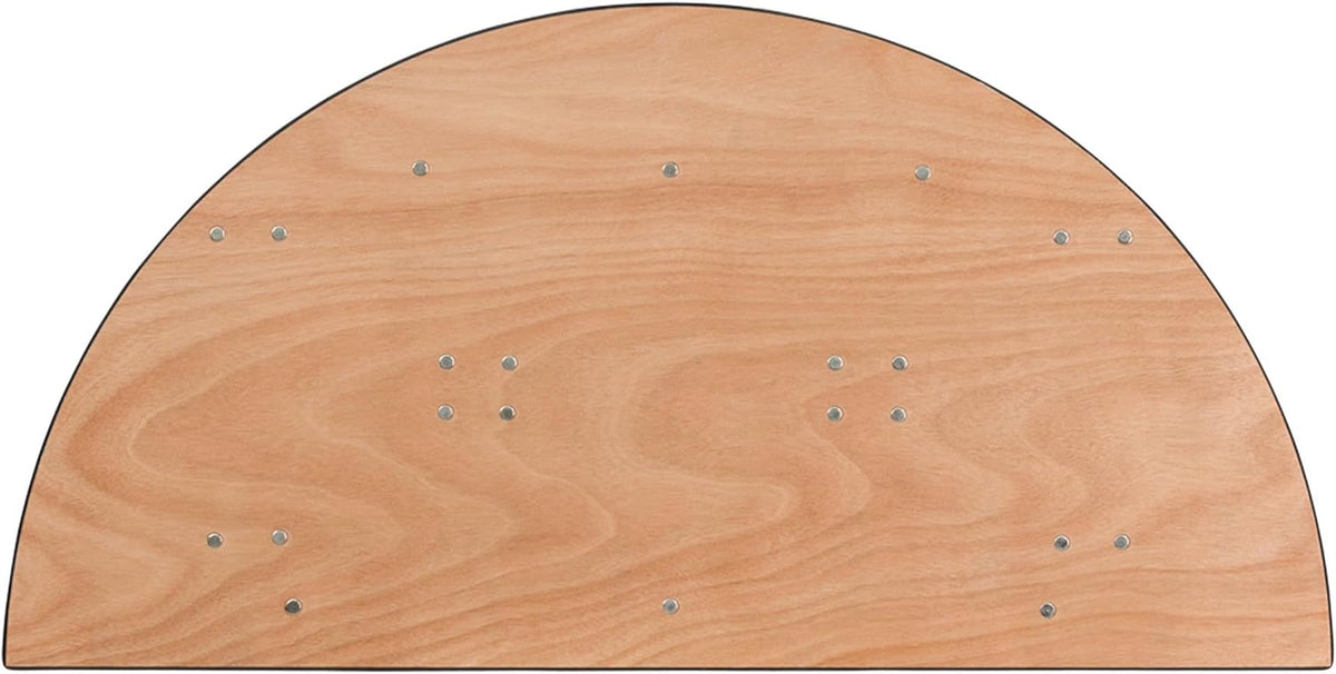 Flash Furniture 48'' Half-Ronde Houten Vouwen Banket Tafel