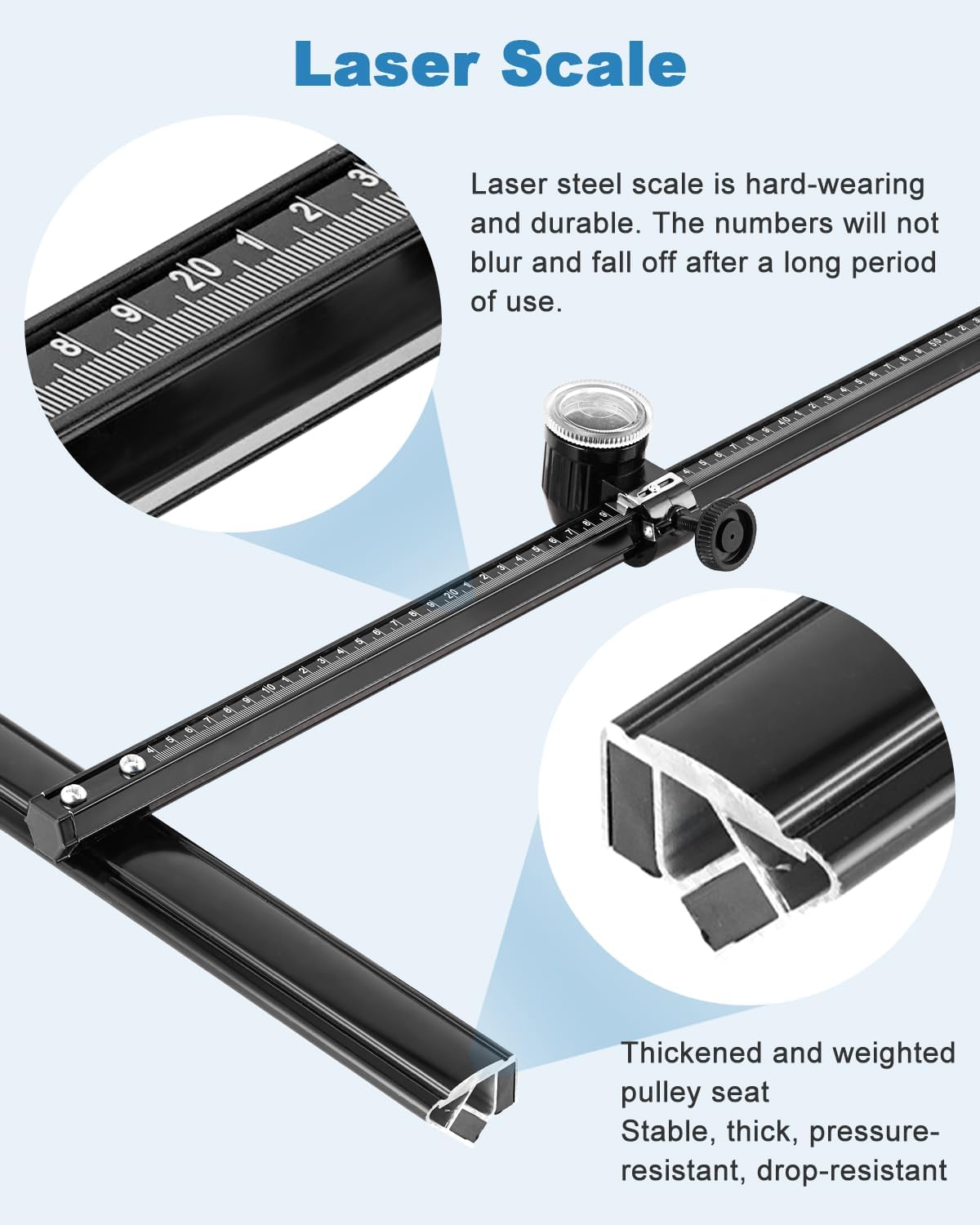 MXBAOHENG Handmatige Tegelsnijder 600mm Groot Formaat Tegel Cutter Tool Kit Tegel Cutters voor Keramische Tegels met 1 Krachtige Tang en 5Pcs Snijbladen