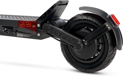 Motus Scooty Pro Elektrische step, 25 km, 70 km looptijd, 280 Wh – 946 Wh | volwassenen/kinderen, opvouwbaar, draagbaar, elektrische scooter, 8,5 inch – 10 inch, 3 snelheden, lcd-display