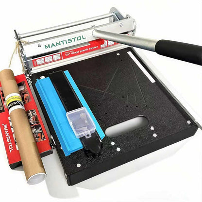 Rigid Core Vinyl Vloersnijder 13 Inch – Vloersnijder – Vinylsnijder – PVC Snijder – Vloersnijmachine – 328 Mm Snijbreedte – Verstelbare Snijhoeken 0°-45°