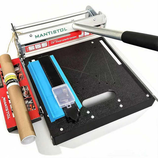 Rigid Core Vinyl Vloersnijder 13 Inch – Vloersnijder – Vinylsnijder – PVC Snijder – Vloersnijmachine – 328 Mm Snijbreedte – Verstelbare Snijhoeken 0°-45°