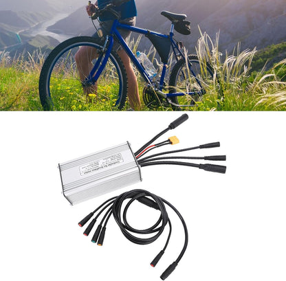36V 48V Electric Bike Controller Kit, 22A Speed Controller Square Billow Controller Sine Billow Controller met lichte kabel 1 tot 5 kabel voor mountainbike