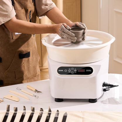 Elektrische Draaischijf Keramiek – Pottenbakkersschijf – Keramiekdraaier – Pottenbakkerswiel – Keramiekwiel – 350 Watt Motor – 10 Inch Draaiplateau