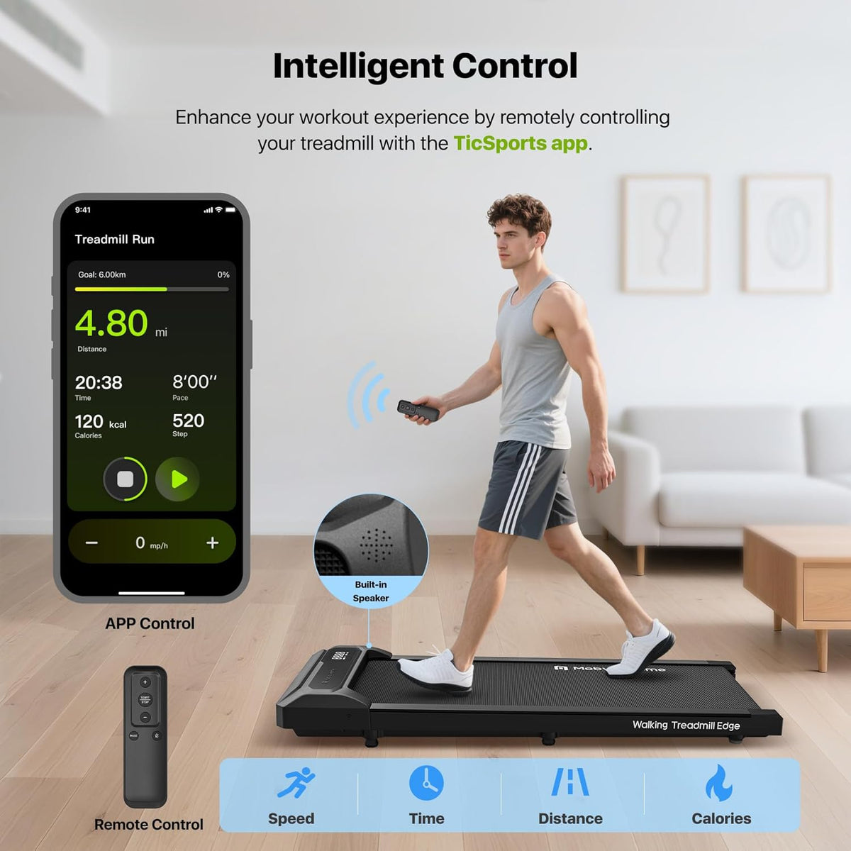 MOBVOI HOME Walking Treadmill Edge - QUORE