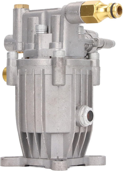 Hogedrukreinigerpomp – Wasmachinepomp – Drukpomp – Waterpomp – Hogedrukmotor – 3/4 Inch Horizontale As – Gegoten Aluminium – Verstelbare Druk 2610-3000 PSI